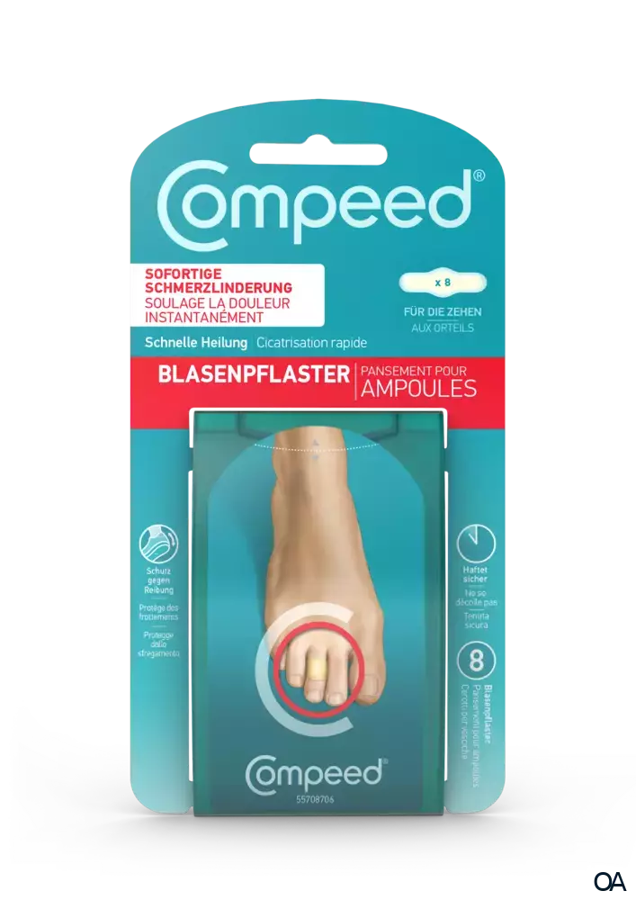 Compeed Blasenpflaster für die Zehen Compeed Blasenpflaster für die Zehen