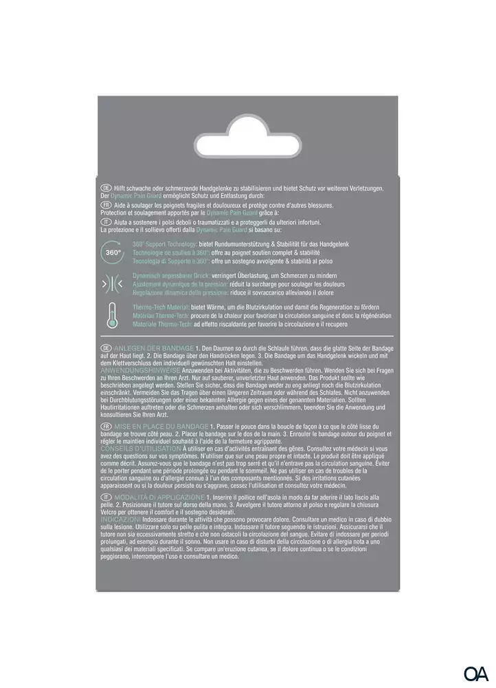 Hansaplast Handgelenk-Bandage Verstellbar