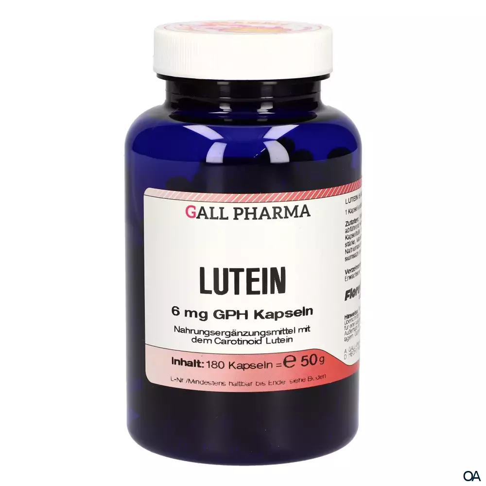 Gall Pharma Lutein 6 mg Kapseln