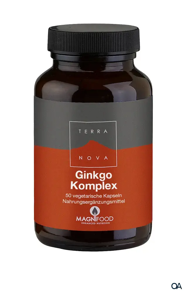 Terra Nova Ginkgo 500 mg Komplex Kapseln