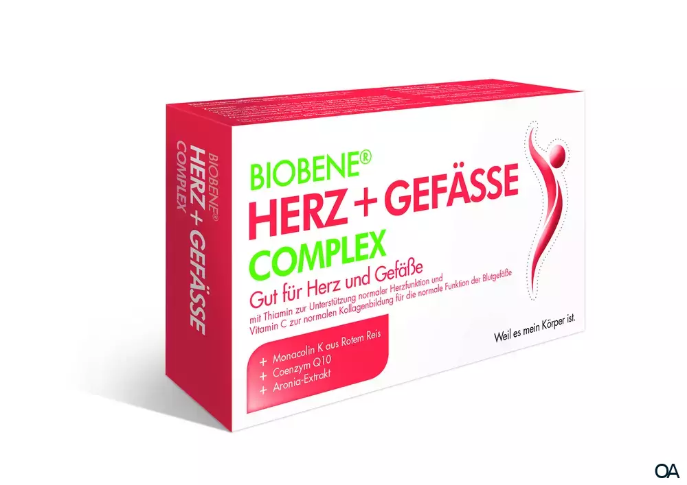 BIOBENE Herz & Gefässe Complex Kapseln BIOBENE Herz & Gefässe Complex Kapseln