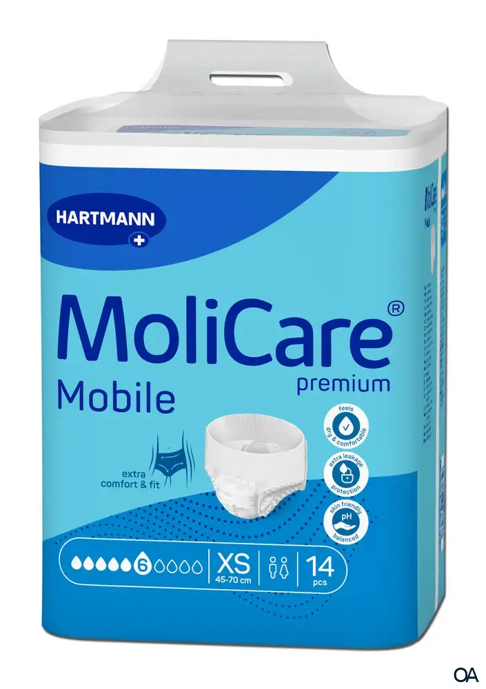 MoliCare® Premium Mobile 6 Tropfen Inkontinenzhöschen - Größe XS