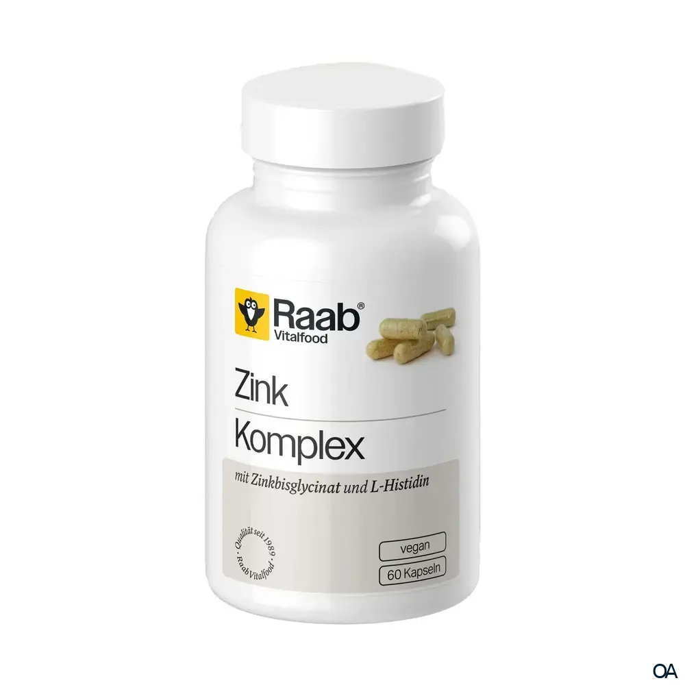 Raab® Vitalfood Zink Komplex Kapseln