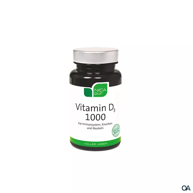 NICApur Vitamin D3 1000 Kapseln
