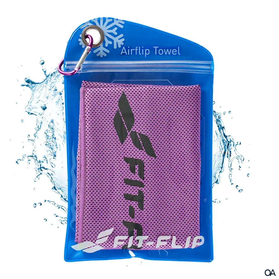 FIT-FLIP Airflip Towel das kühlende Handtuch - Violett
