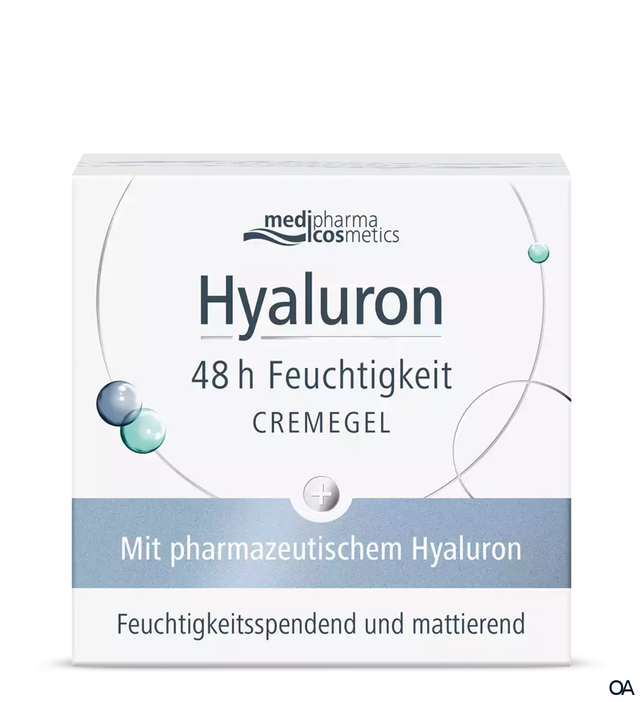 medipharma cosmetics Hyaluron 48h Feuchtigkeit Cremegel