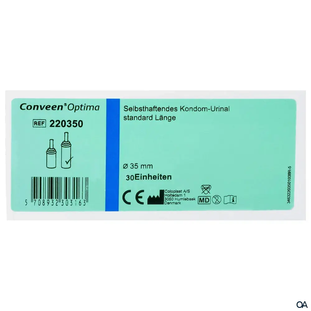 Conveen® Optima Kondom-Urinal - 8 cm, Ø 35 mm