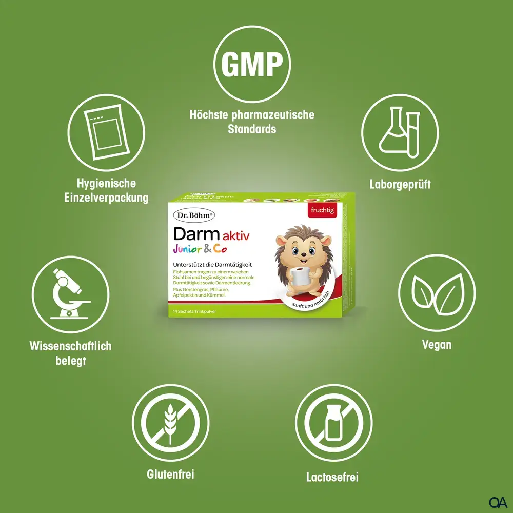 Dr. Böhm® Darm aktiv Junior & Co Trinkpulver Sachets