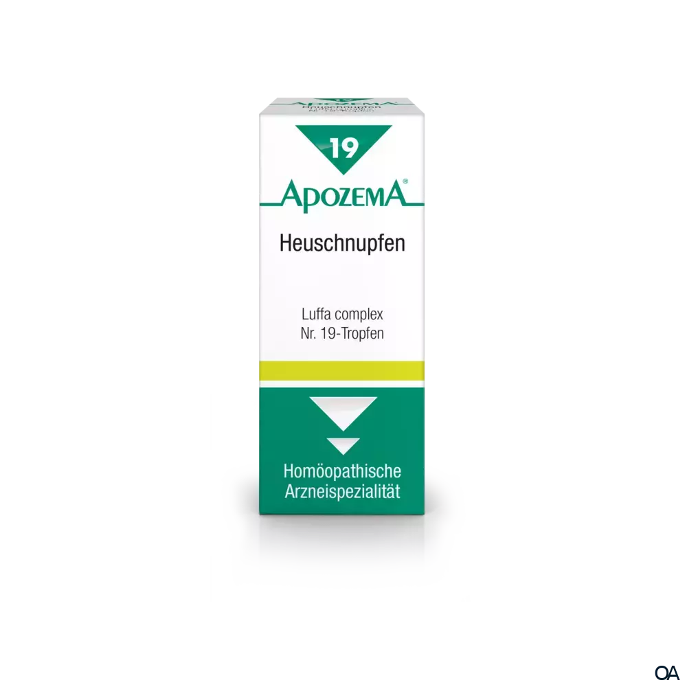 Apozema® Heuschnupfen Luffa complex Nr. 19 Tropfen zum Einnehmen Apozema® Heuschnupfen Luffa complex Nr. 19 Tropfen zum Einnehmen