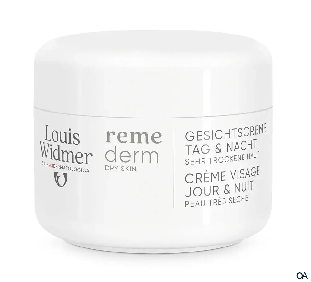 Louis Widmer remederm Dry Skin Gesichtscreme Tag & Nacht - leicht parfümiert Louis Widmer remederm Dry Skin Gesichtscreme Tag & Nacht - leicht parfümiert