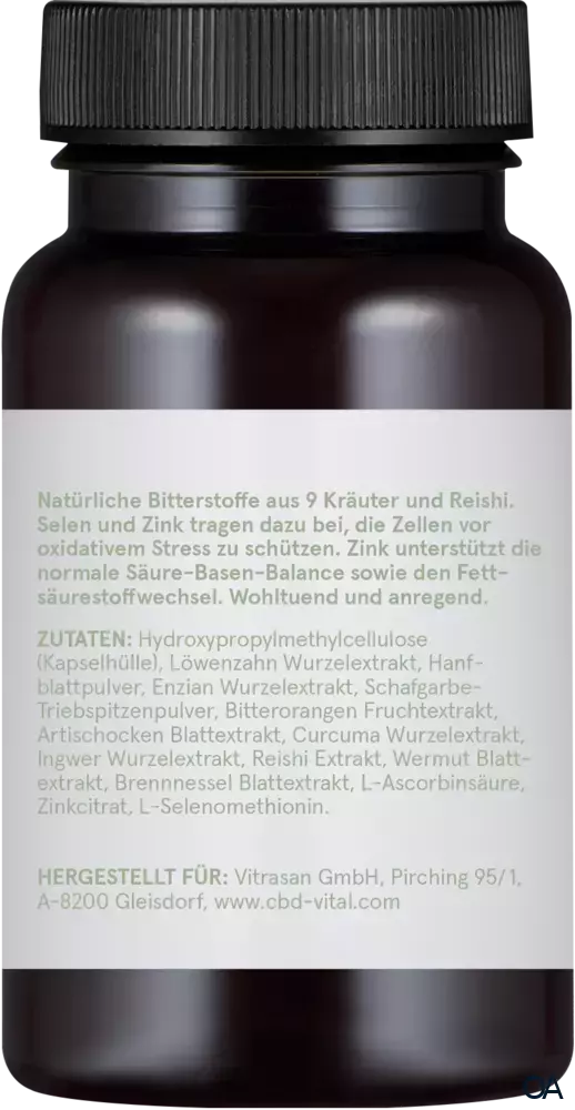 CBD VITAL Hanf Bitterkraft Kapseln
