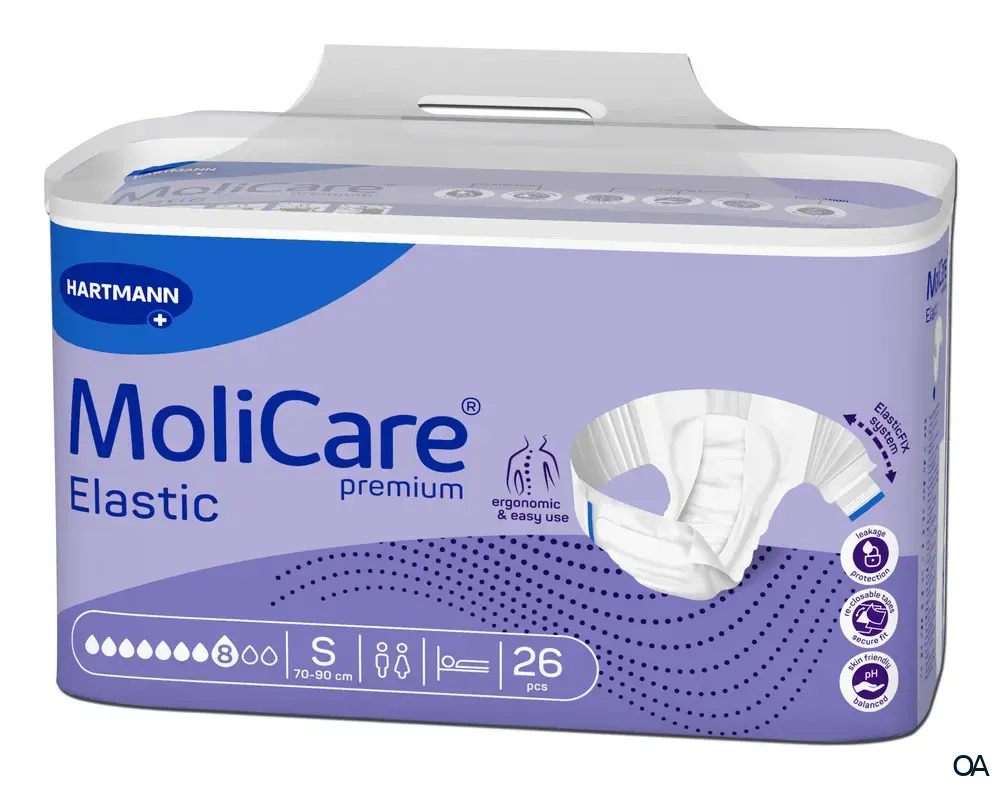 MoliCare® Premium Elastic 8 Tropfen Inkontinenz-Slip - Small