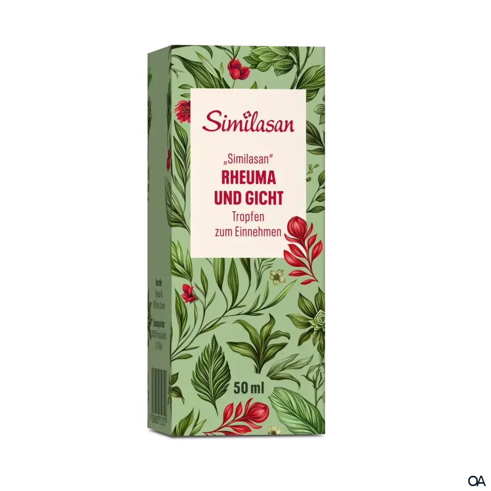 Similasan Rheuma und Gicht Tropfen zum Einnehmen