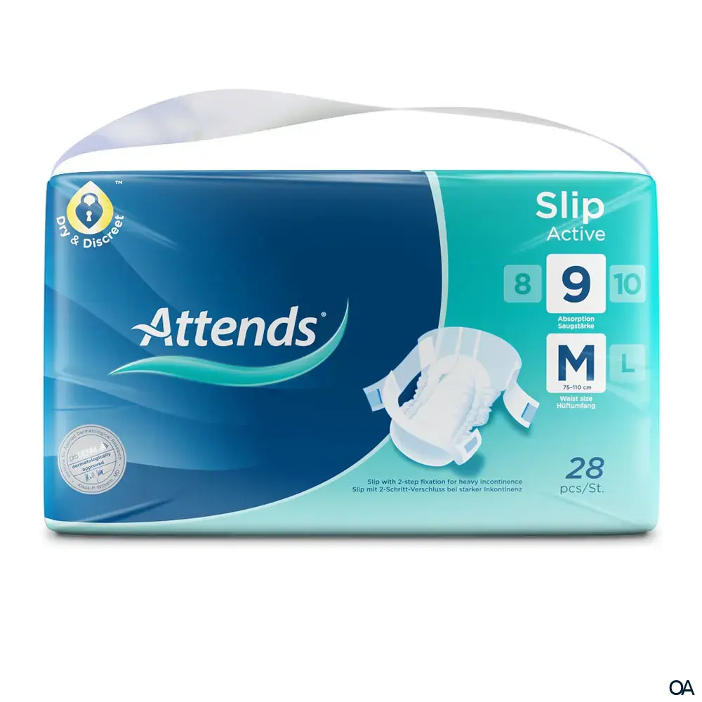 Attends Slip Active 9 M - Inkontinenz Slip Attends Slip Active 9 M - Inkontinenz Slip