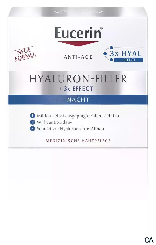 Eucerin® HYALURON-FILLER + 3x EFFECT Nachtpflege