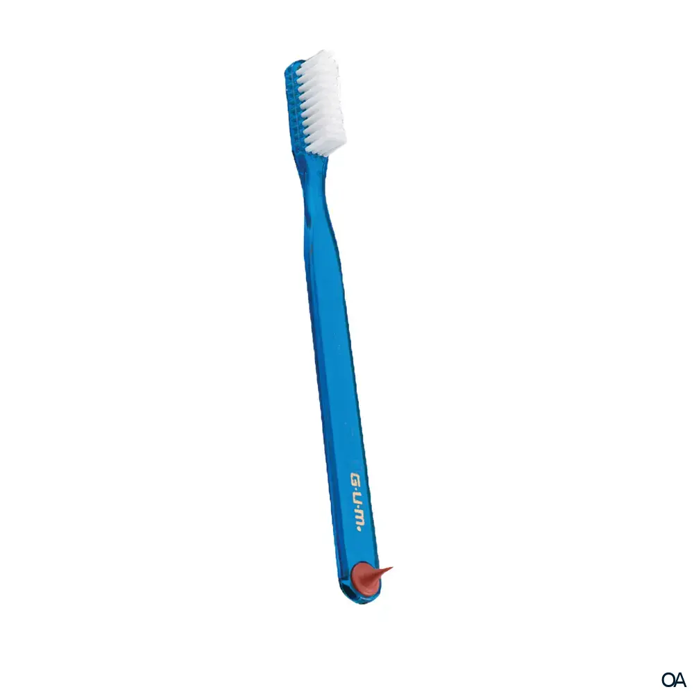 GUM® Classic Zahnbürste groß weich (mit Gummikegel) 411