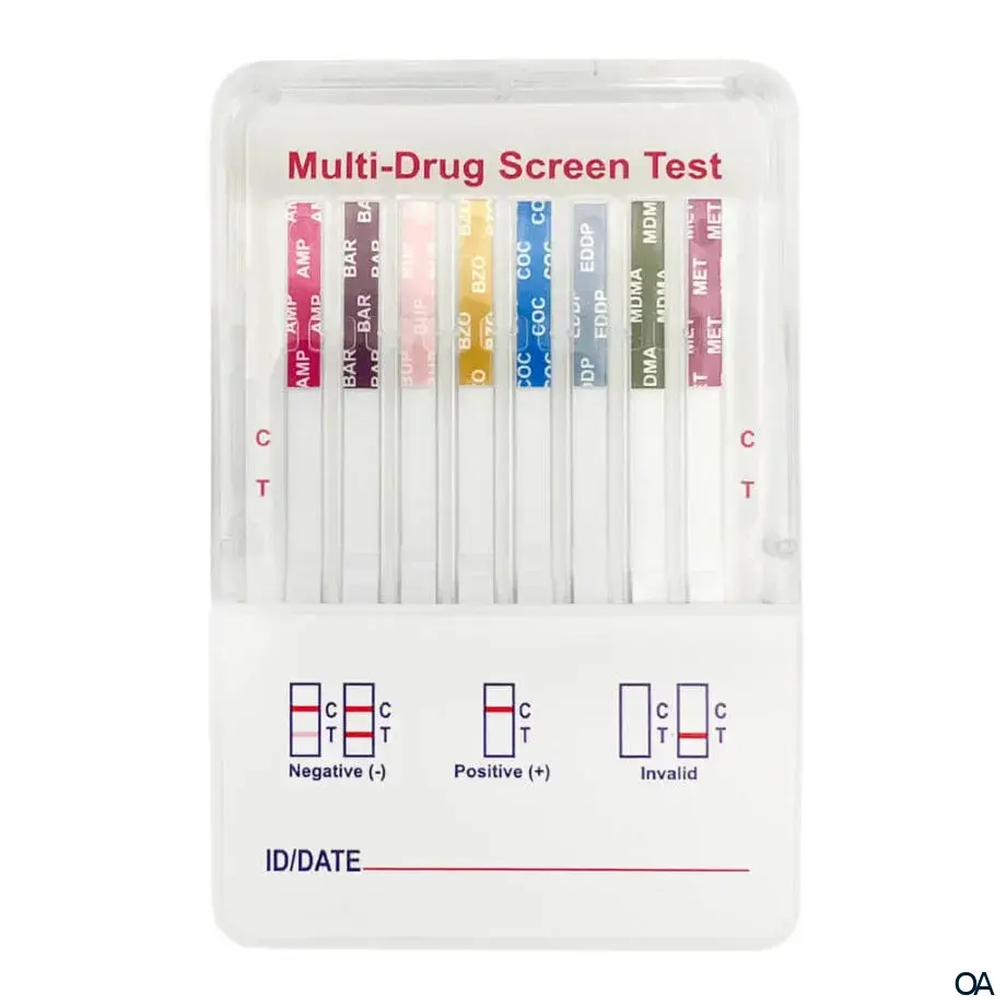 möLab mö-screen OneSecond 11 Multi-Dip Drogentest Set