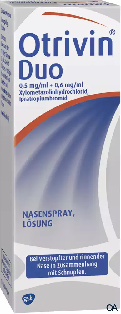Otrivin® Duo 0,5 mg/ml + 0,6 mg/ml Nasenspray Otrivin® Duo 0,5 mg/ml + 0,6 mg/ml Nasenspray