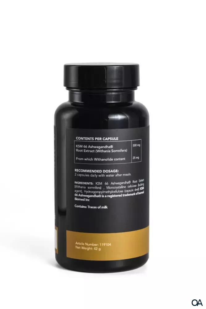 Alpveda Ashwagandha 5% Withanolide Kapseln Alpveda Ashwagandha 5% Withanolide Kapseln