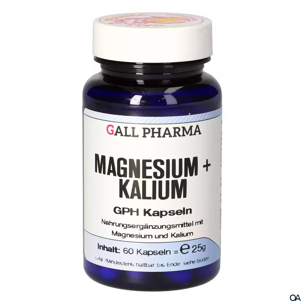Gall Pharma Magnesium + Kalium Kapseln Gall Pharma Magnesium + Kalium Kapseln