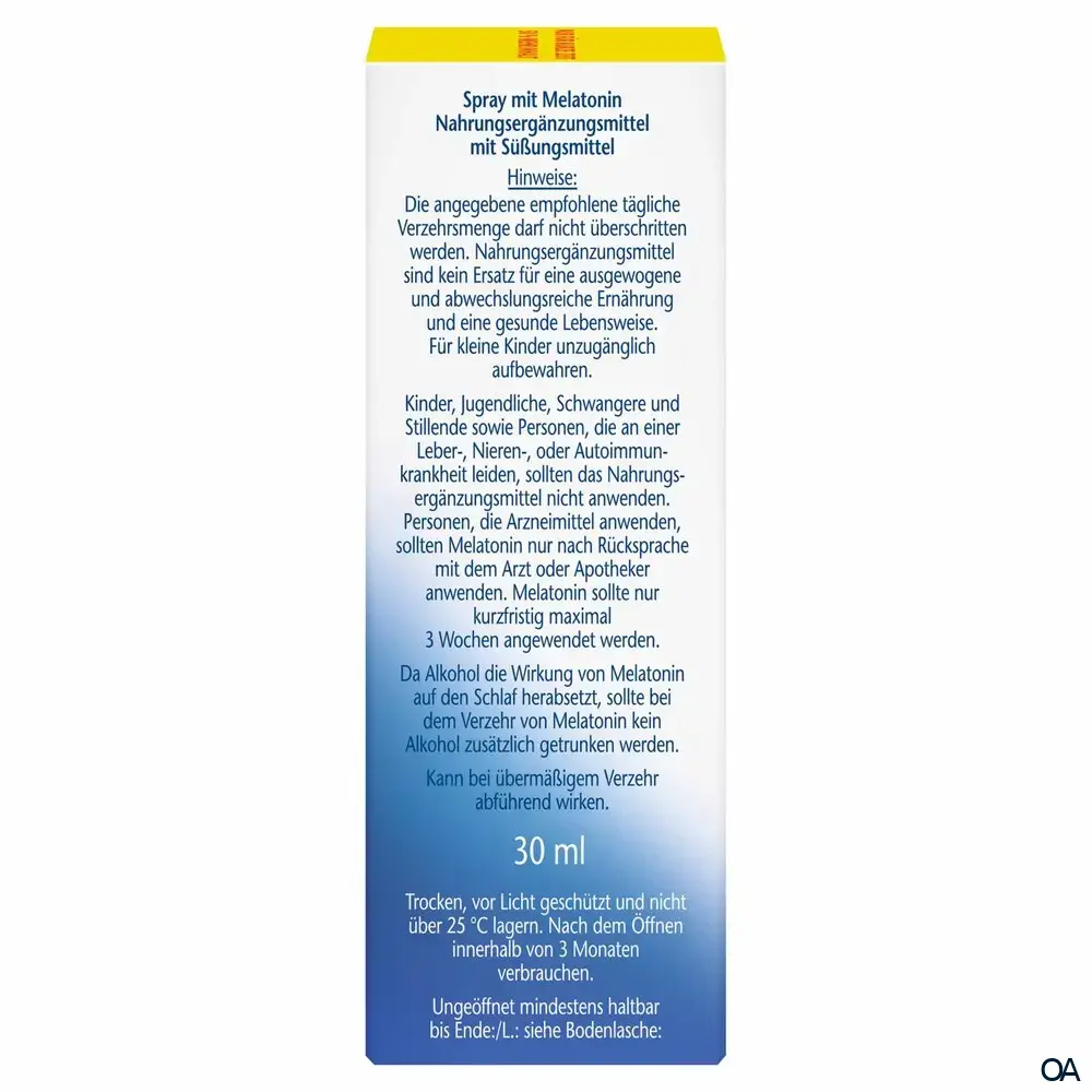 Doppelherz aktiv Melatonin Spray Doppelherz aktiv Melatonin Spray