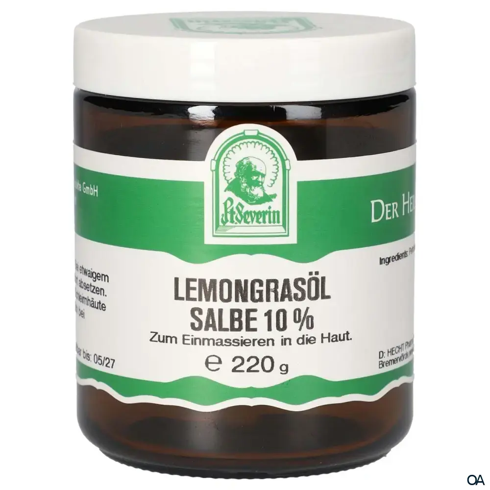 Pater Severin Lemongrasöl 10% Salbe