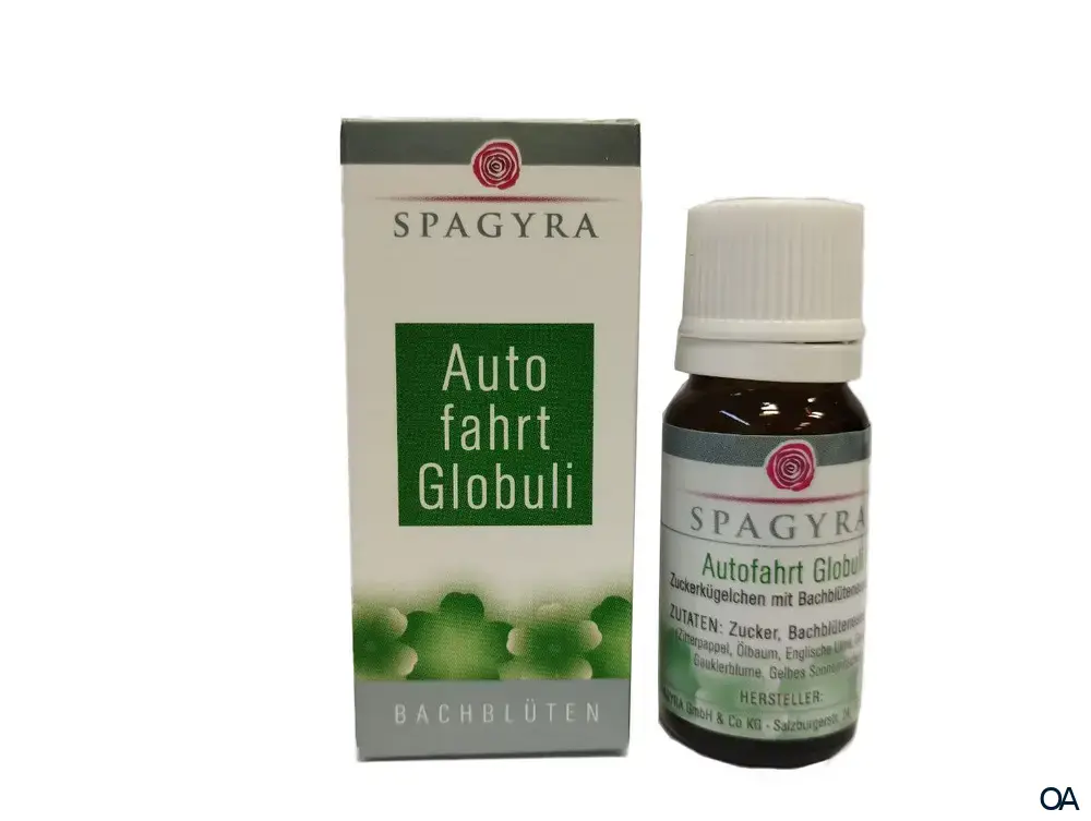 Spagyra Autofahrt Bachblüten Globuli Spagyra Autofahrt Bachblüten Globuli