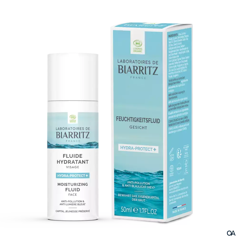 Hydra-Protect + feuchtigkeitsspendendes Fluid Gesicht LdB