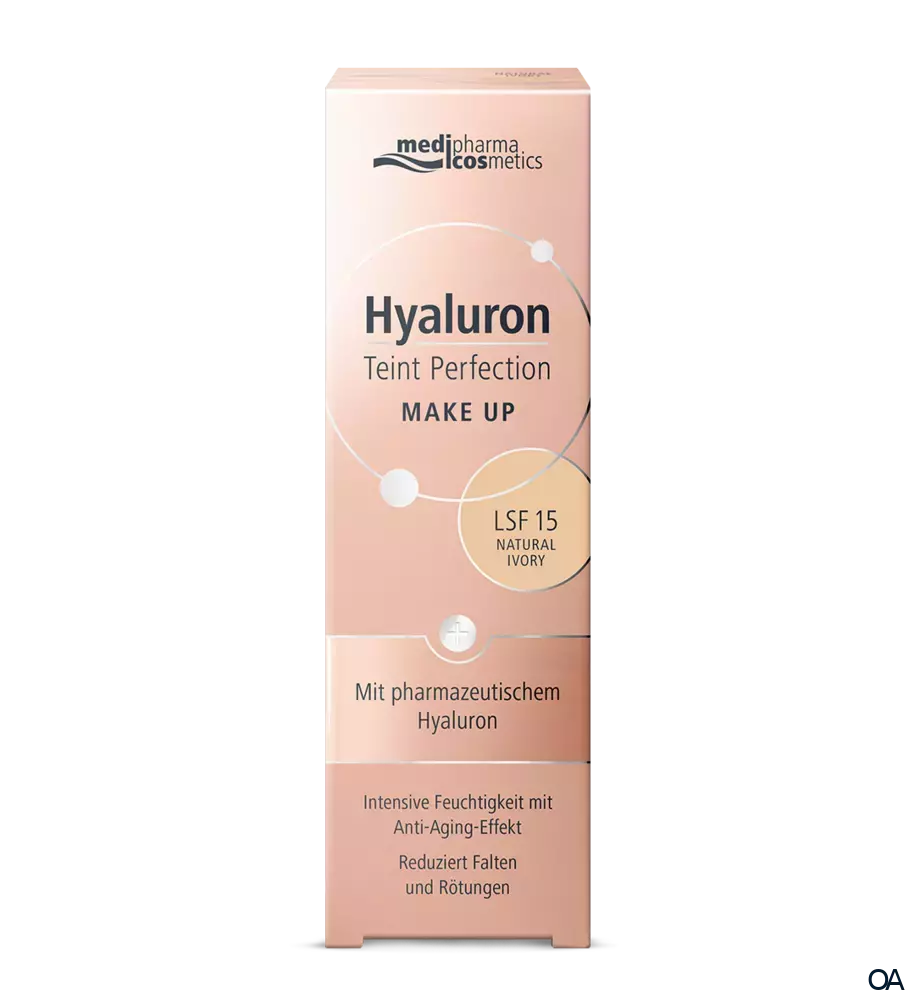 medipharma cosmetics Hyaluron Teint Perfection Make Up LSF 15 Natural Ivory