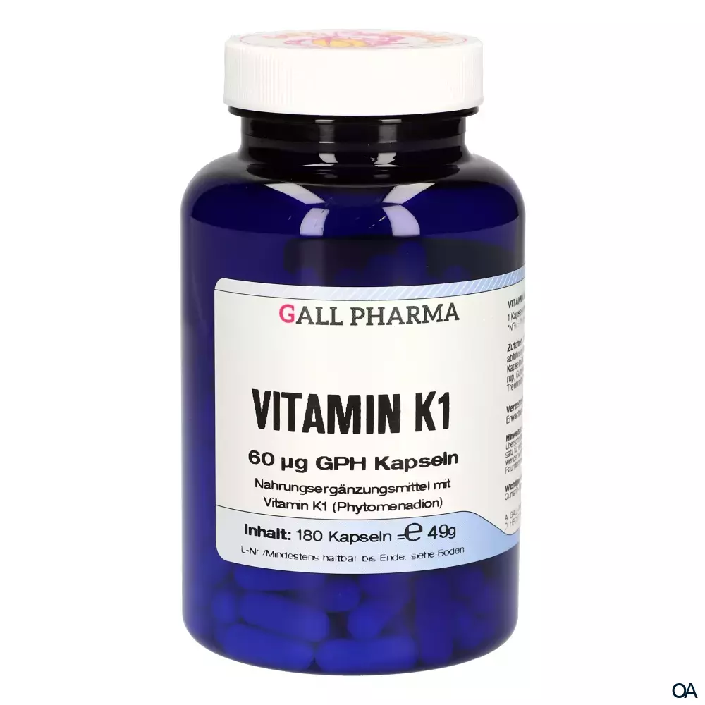Gall Pharma Vitamin K1 60 µg Kapseln