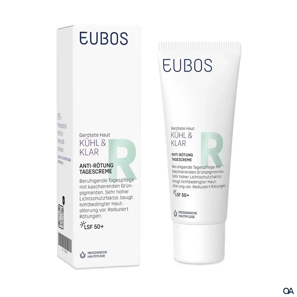 Eubos Kühl & Klar Anti-Rötung Tagescreme LSF 50+