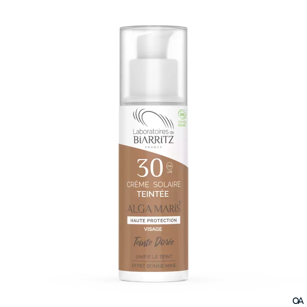 Alga Maris Sonnencreme Gesicht getönt LSF30 Bio LDB Alga Maris Sonnencreme Gesicht getönt LSF30 Bio LDB