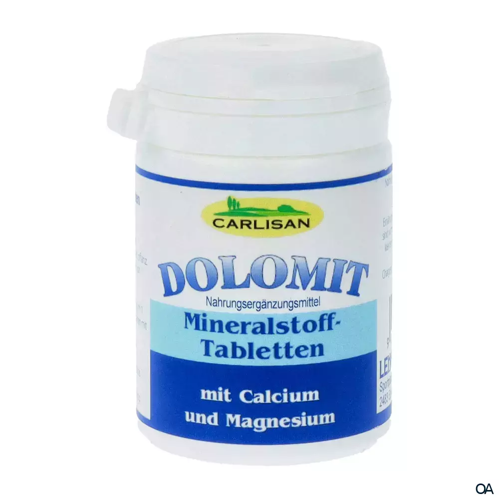 Carlisan Dolomit Mineralstoff Tabletten Carlisan Dolomit Mineralstoff Tabletten