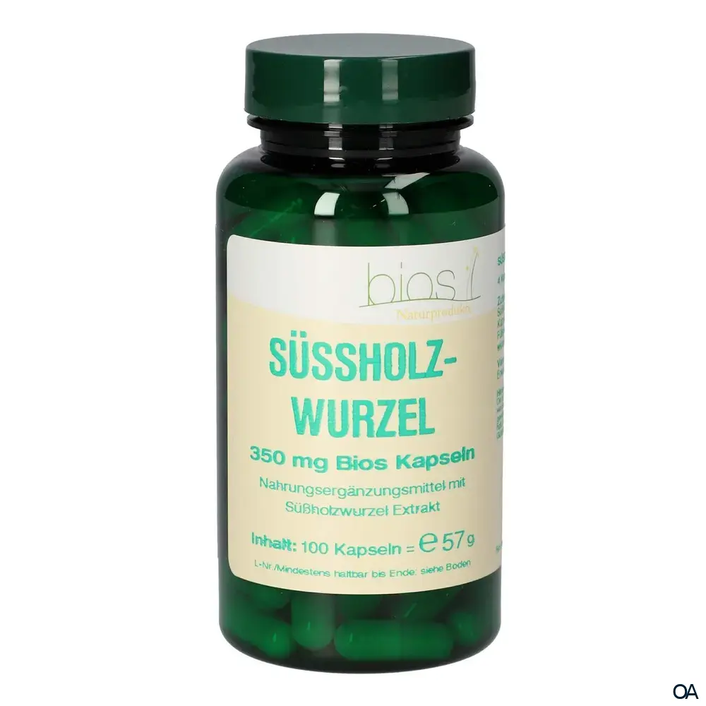 Bios Süssholzwurzel 350 mg Kapseln