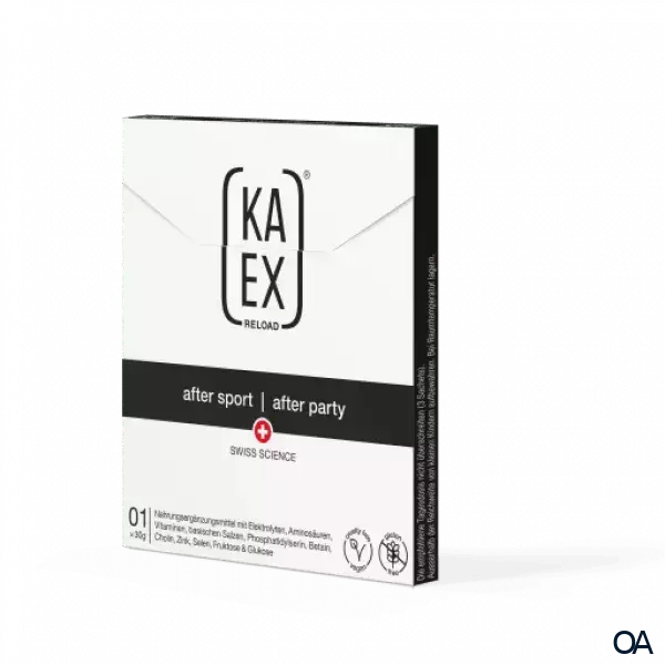 KAEX reload after sport I after party Sachets 30 g