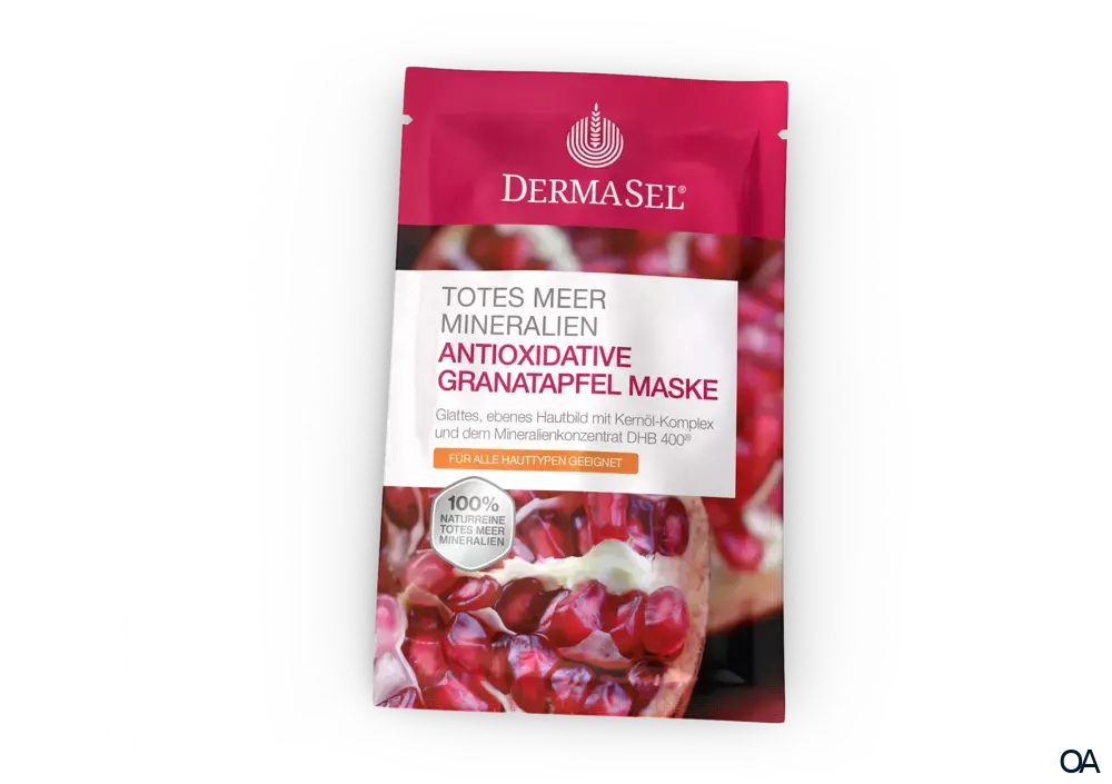 DermaSel® Totes Meer Mineralien Antioxidative Granatapfel Maske DermaSel® Totes Meer Mineralien Antioxidative Granatapfel Maske