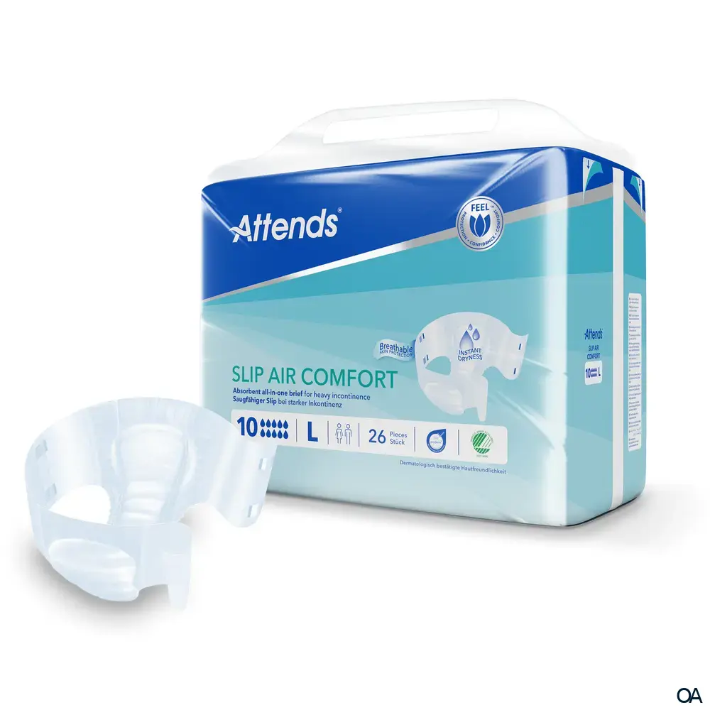 Attends Slip Air Comfort 10 L - Saugfähige Slips bei starker Inkontinenz