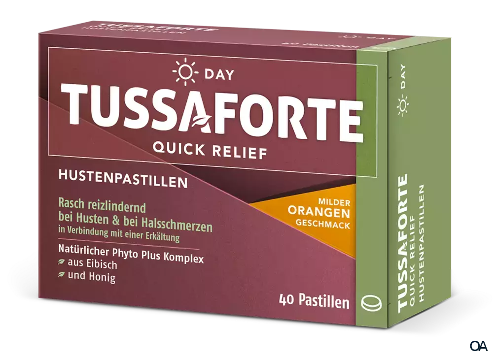 Tussaforte Quick Relief DAY Hustenpastillen