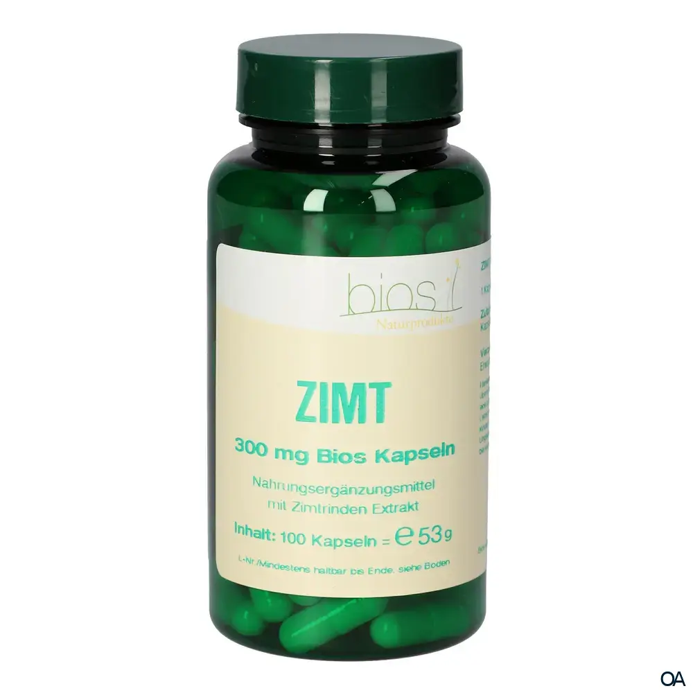 Bios Zimt 300 mg Kapseln