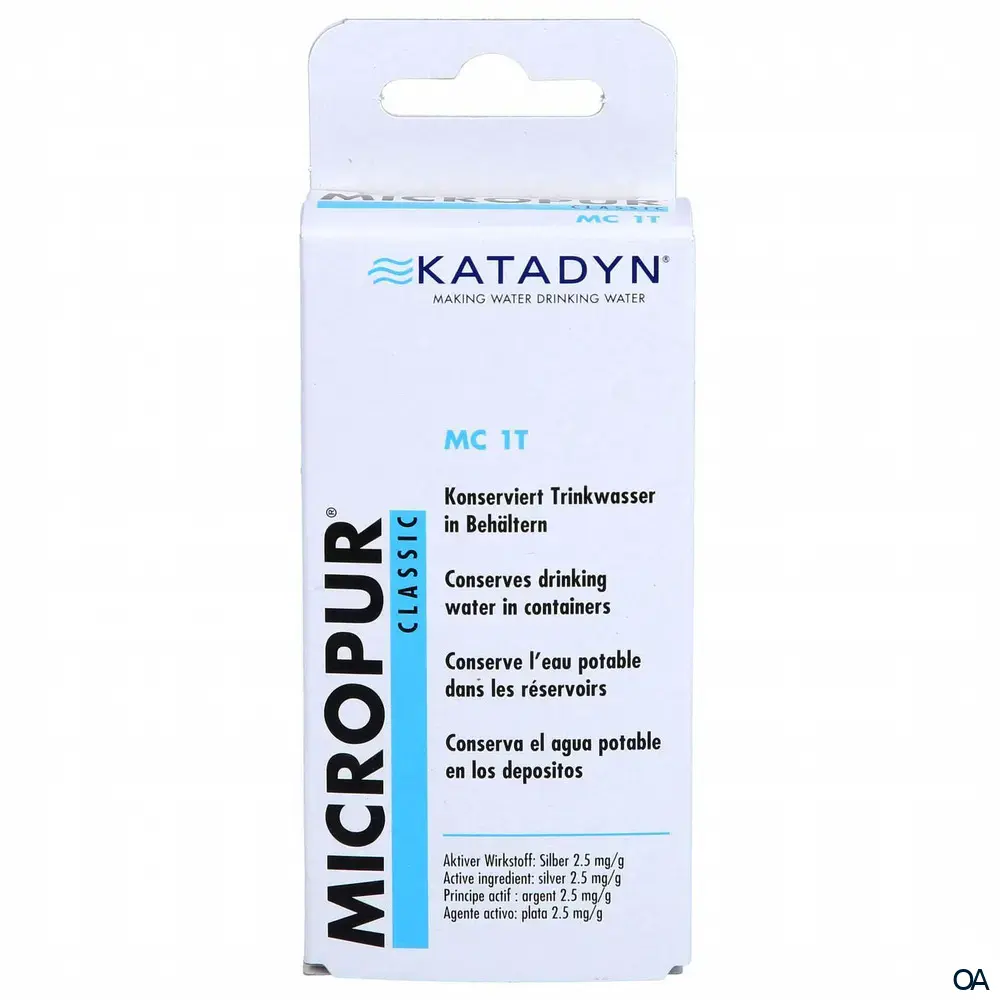 Katadyn Micropur Classic MC 1T Tabletten Katadyn Micropur Classic MC 1T Tabletten