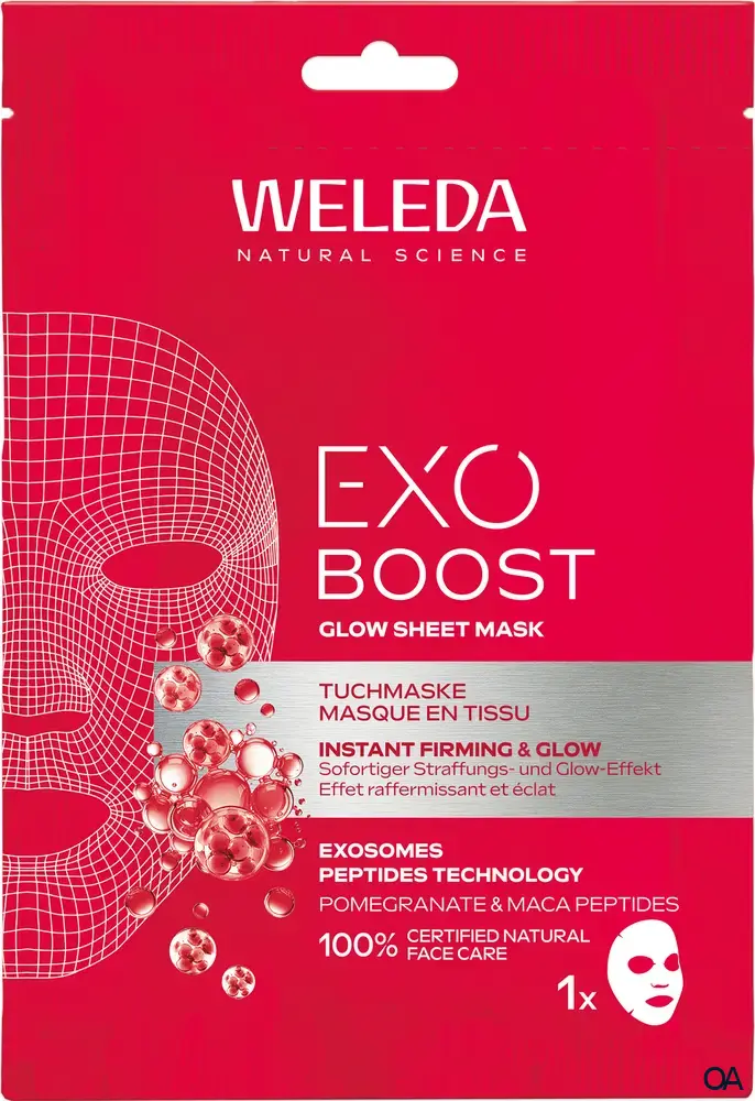 Weleda EXO BOOST Glow Tuchmaske