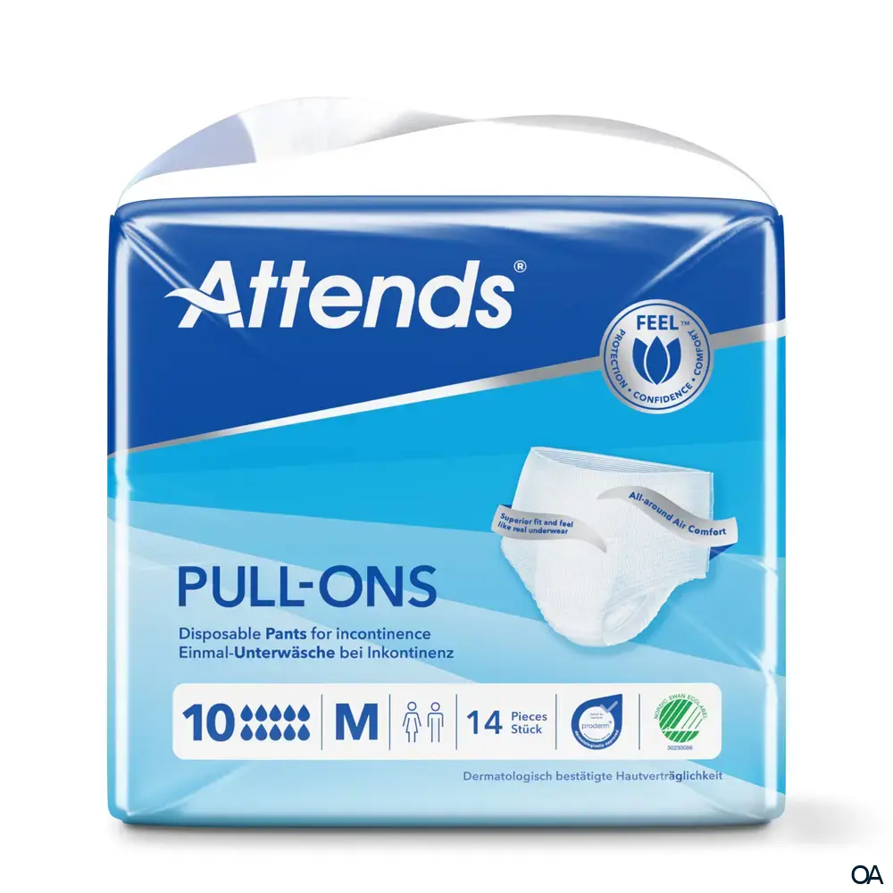 Attends Pull-Ons 10 Medium - Einmal-Unterwäsche bei Inkontinenz