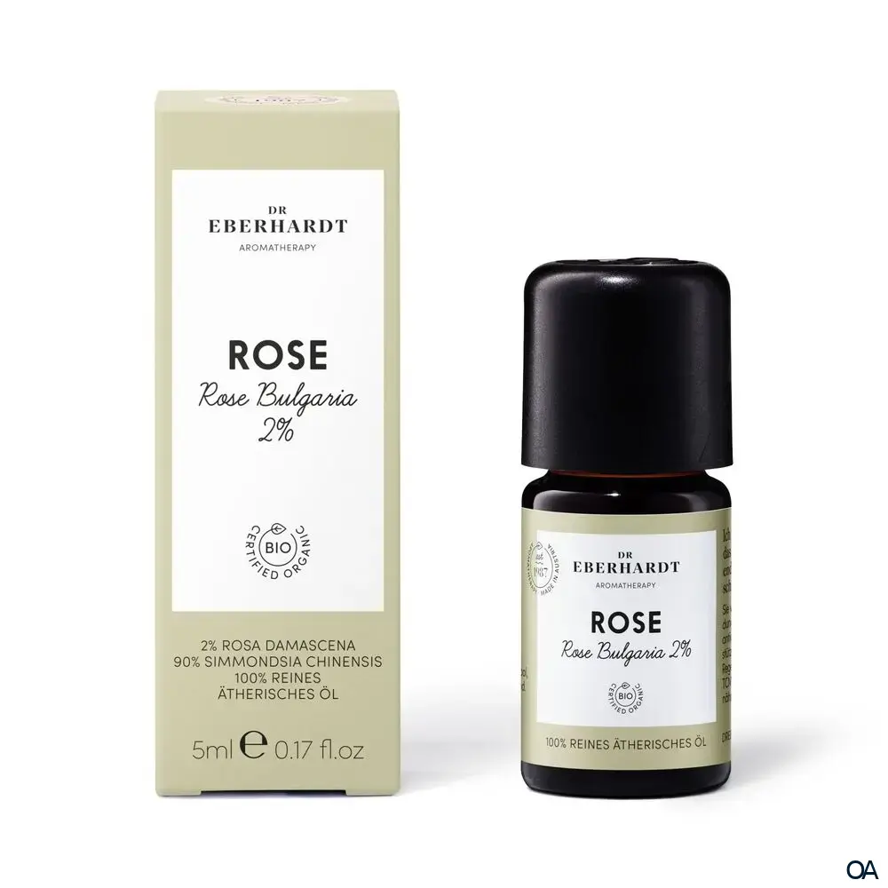 Dr. Eberhardt Rose Bulgarisch 2% Bio Ätherisches Öl
