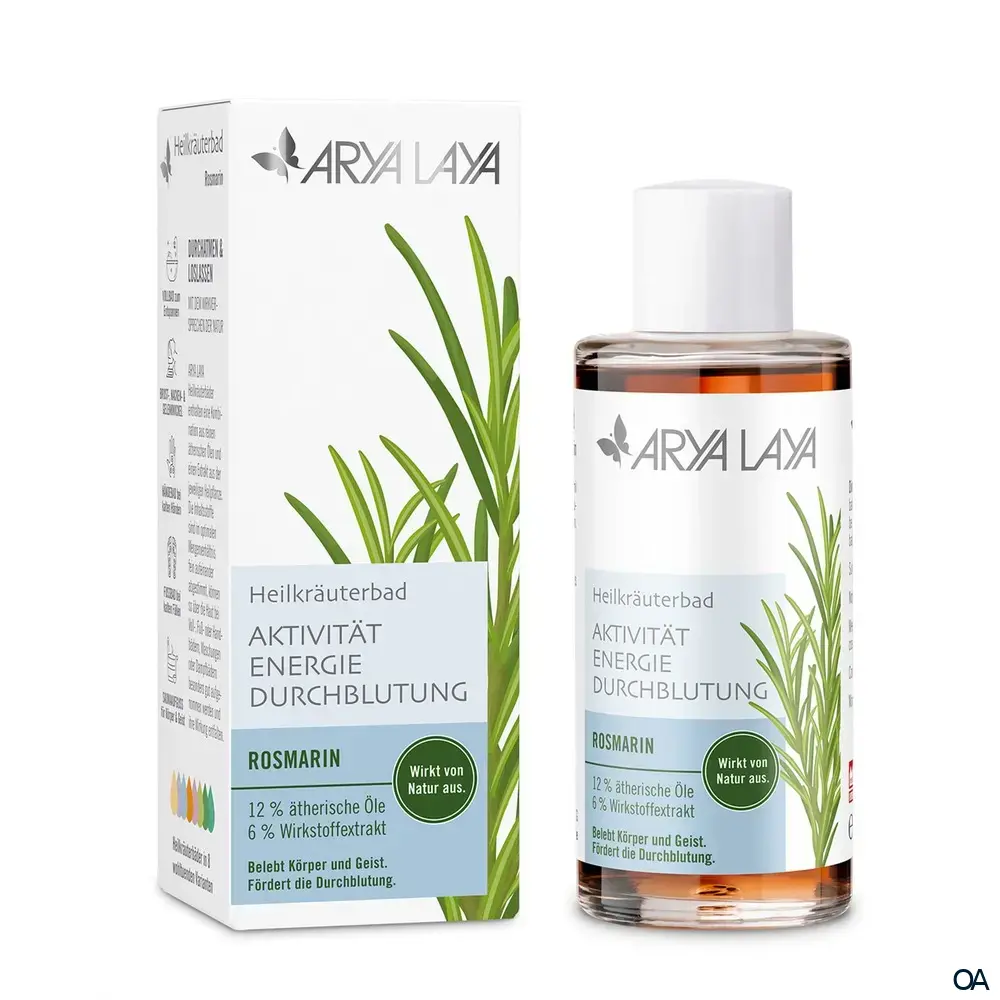 ARYA LAYA Heilkräuterbad Rosmarin - Durchblutung