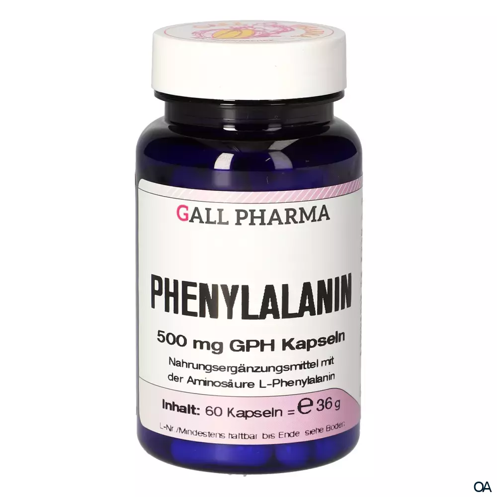 Gall Pharma Phenylalanin 500 mg Kapseln