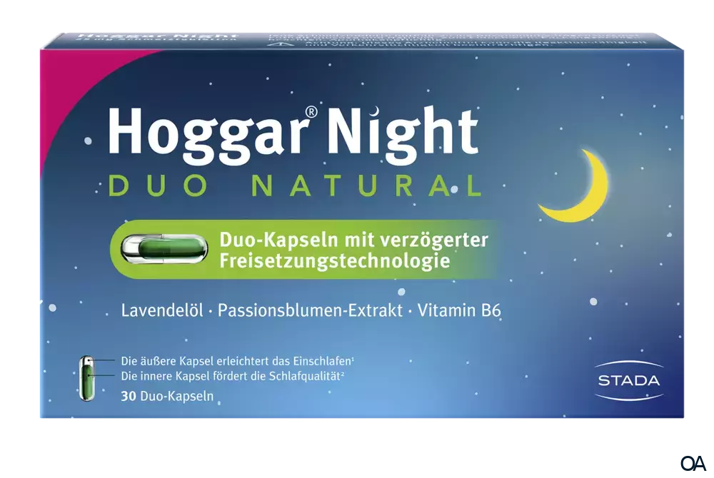 Hoggar® Night Duo Natural Kapseln Hoggar® Night Duo Natural Kapseln