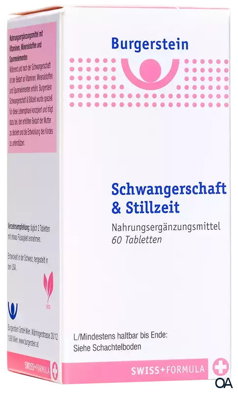Burgerstein Schwangerschaft & Stillzeit Tabletten Burgerstein Schwangerschaft & Stillzeit Tabletten