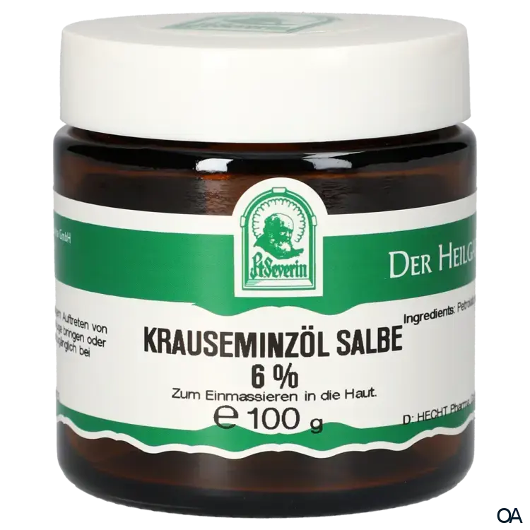 Pater Severin Krauseminzöl Salbe 6% Pater Severin Krauseminzöl Salbe 6%