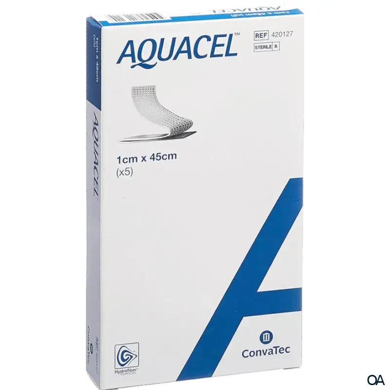 AQUACEL® Tamponade mit Verstärkungsfasern steril, 1 x 45 cm