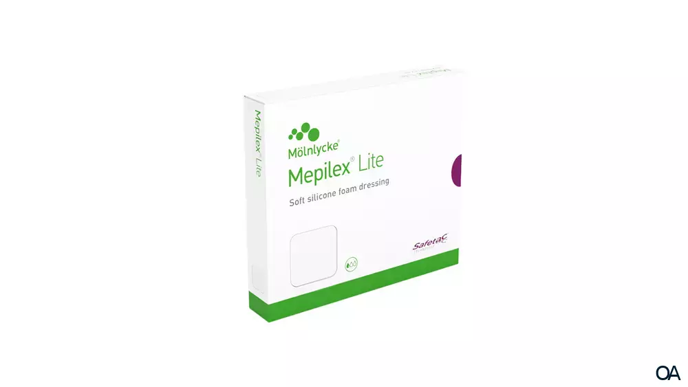 Mepilex® Lite Dünner Schaumverband steril, 15 x 15 cm